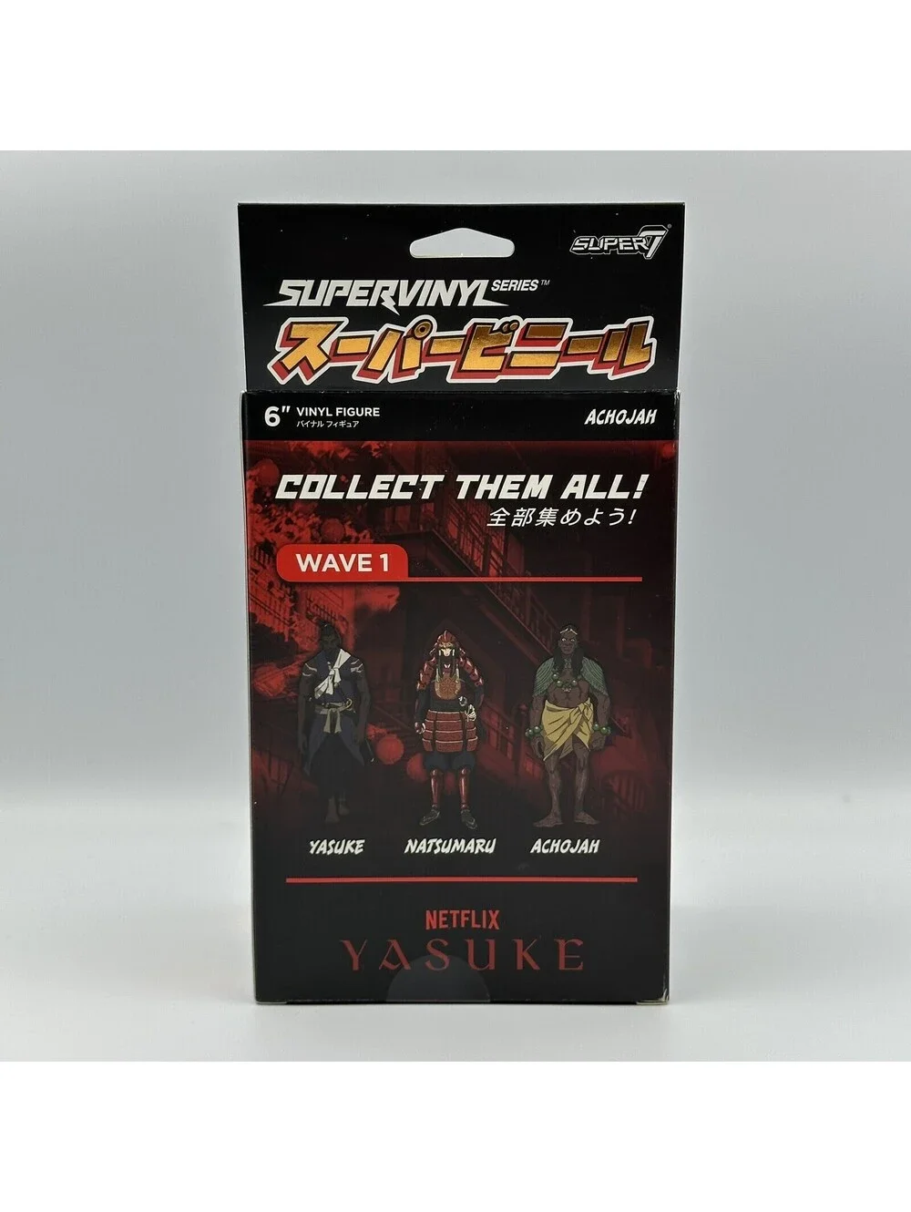 Netflix Yasuke SuperVinyl Series Wave 1 Figures Set - Yasuke, Natsumaru, Achojah